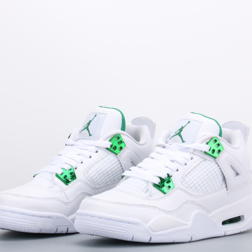 JORDAN 4 RETRO METALLIC GREEN